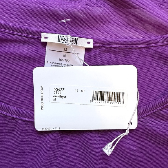 Wolford sheer mesh t-shirt or coverup - Picture 9 of 11